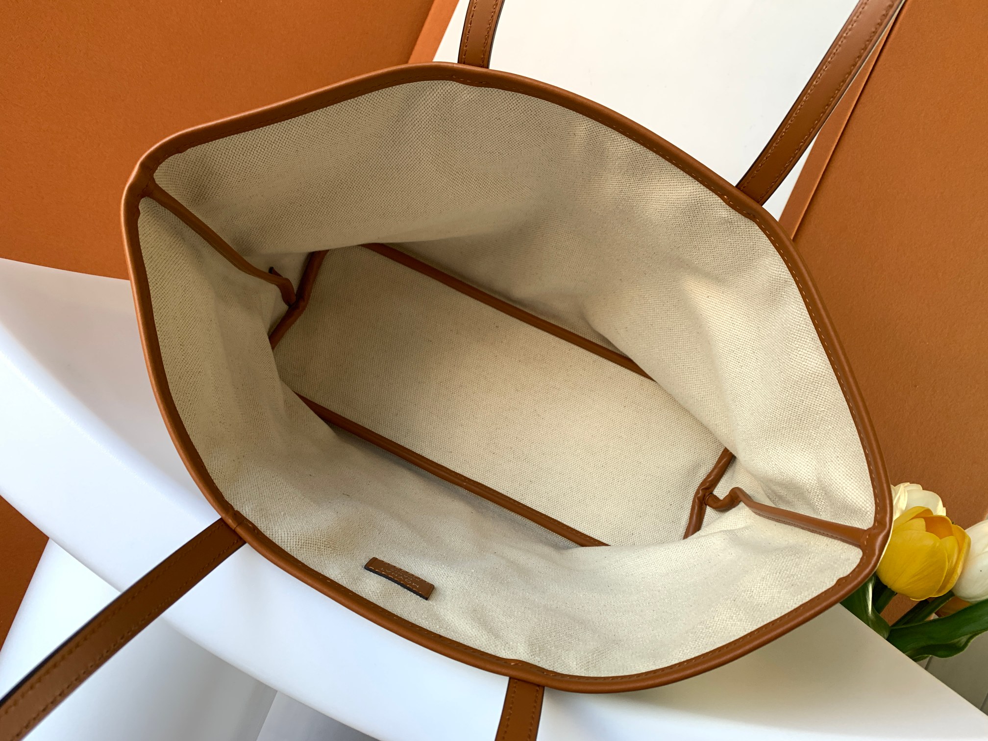 Go*ard canvas 1920 tote-45x13.5x27cm