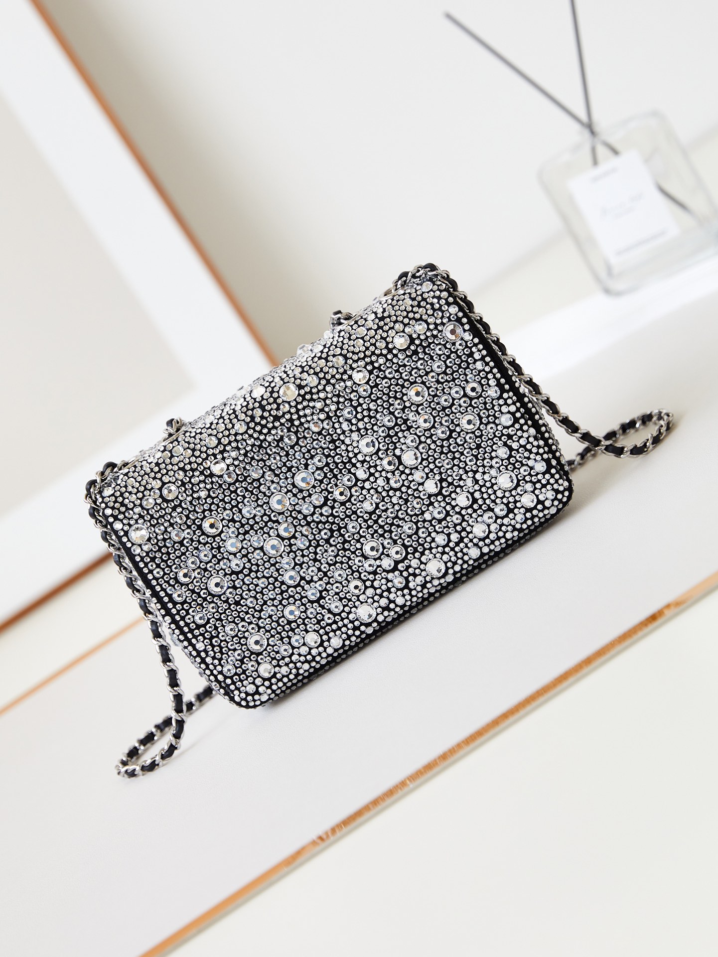 Ch@nel Flap Bag-12.5*17*5CM