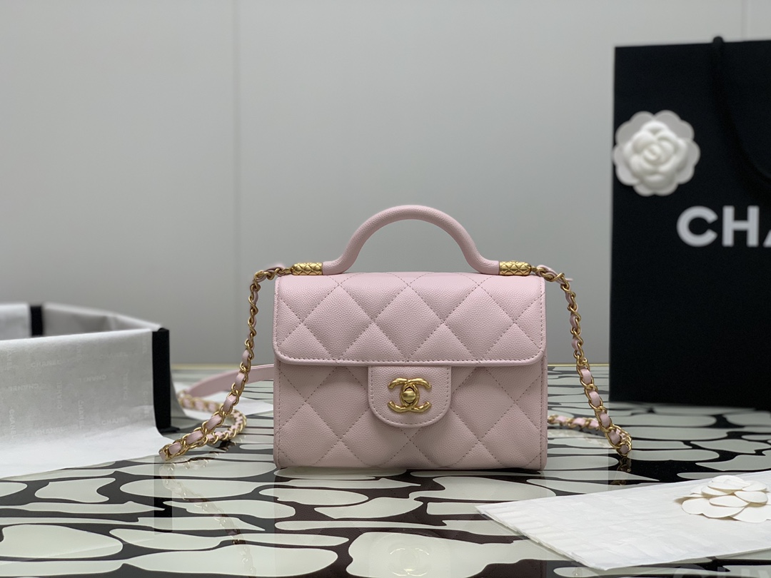 Ch@nel Flap Bag-18*13*8CM