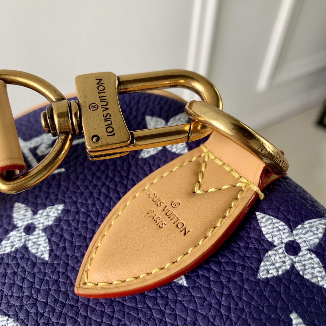 l**is V*t*n speedy p9 bandoulière 40 monogram leather -40 x 26 x 23cm