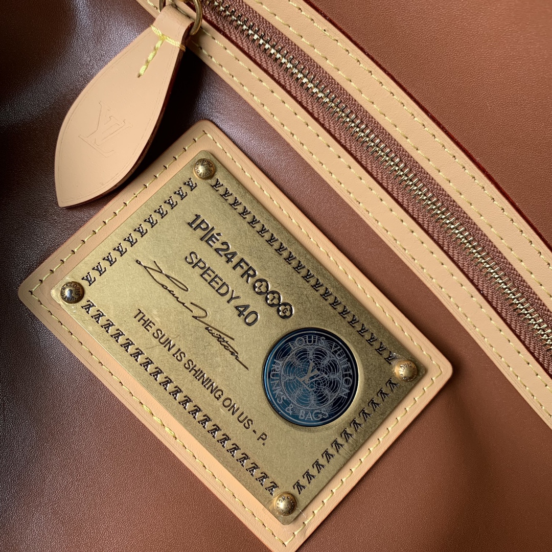 l**is V*t*n speedy p9 bandoulière 40 monogram leather -40 x 26 x 23cm