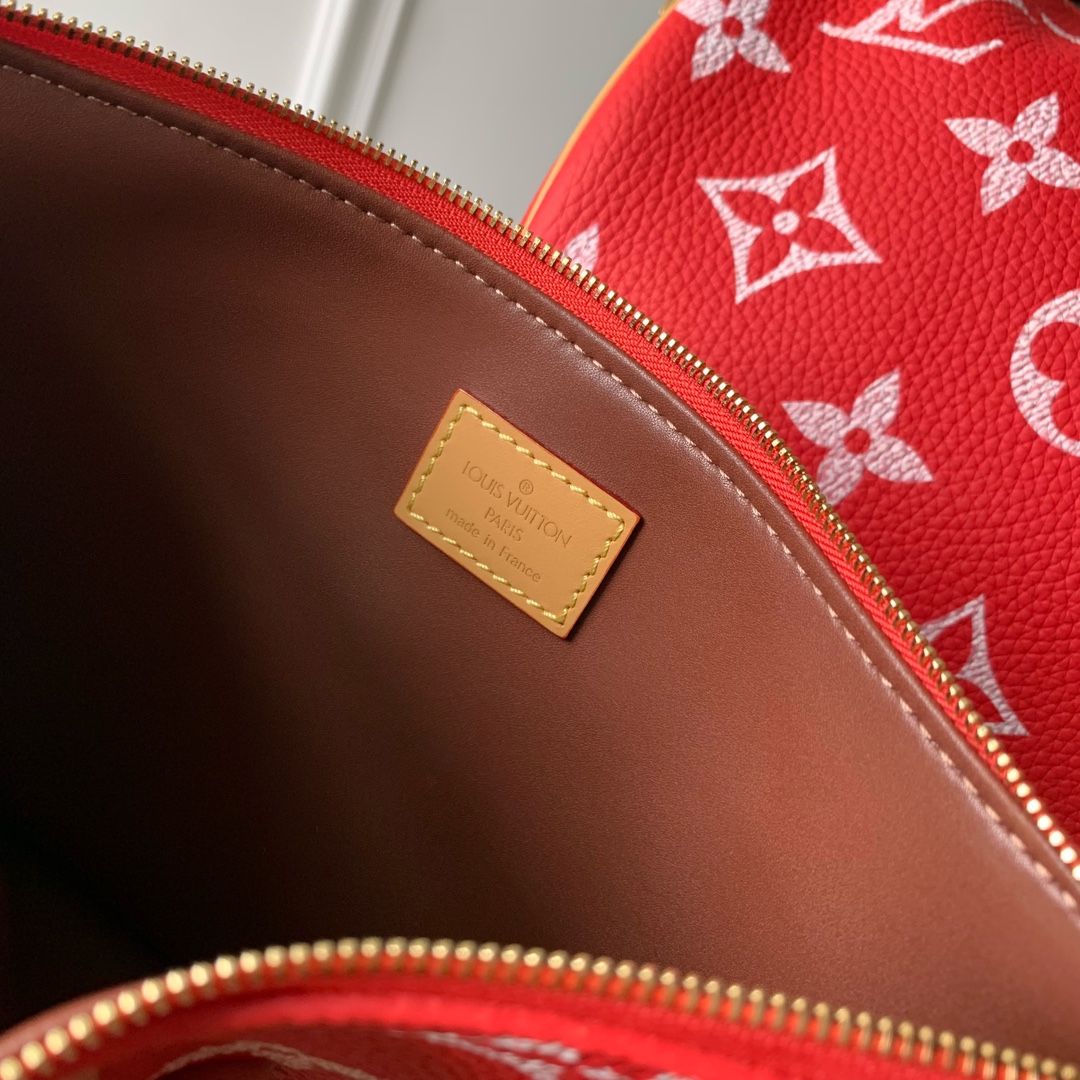 l**is V*t*n speedy p9 bandoulière 50 monogram leather -50x32x29cm