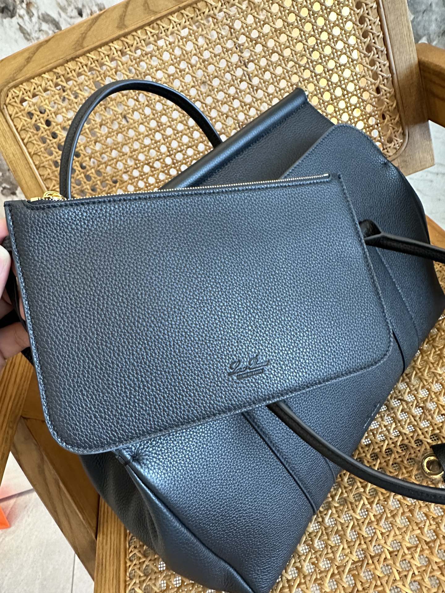 Loro Piana Loom Bag L32-33 x 23 x 18CM