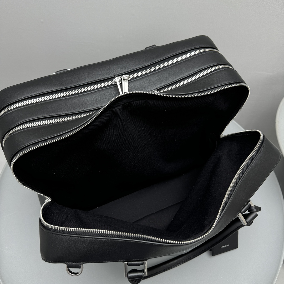 Ferragamo Leather Tote Bag-40*30*18.5CM