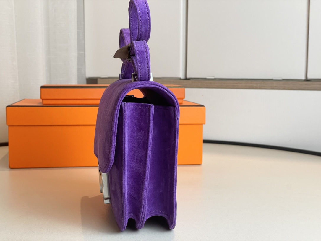 H**mes constance epsom leather-19cm