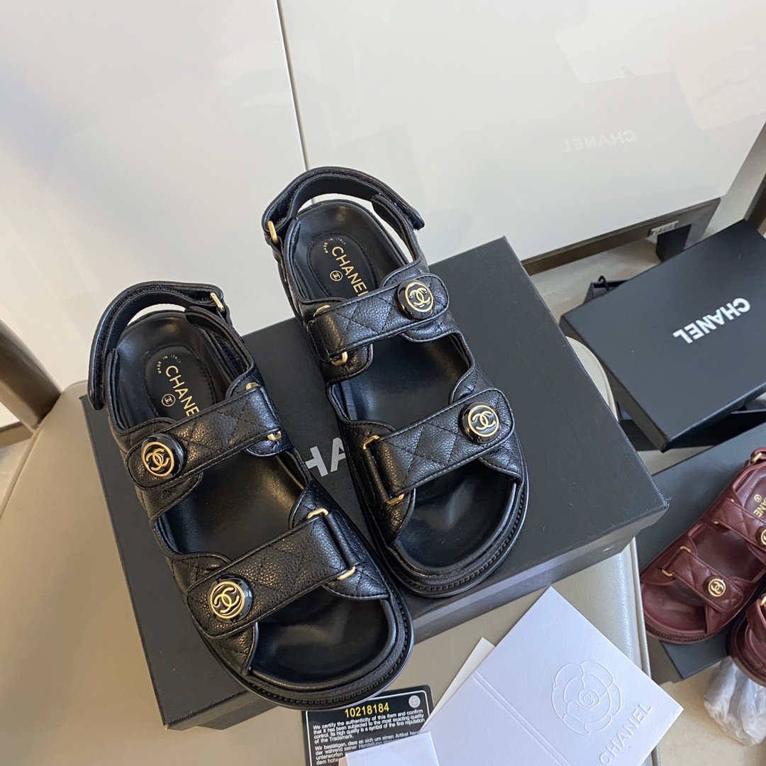 Ch@nel Sandals