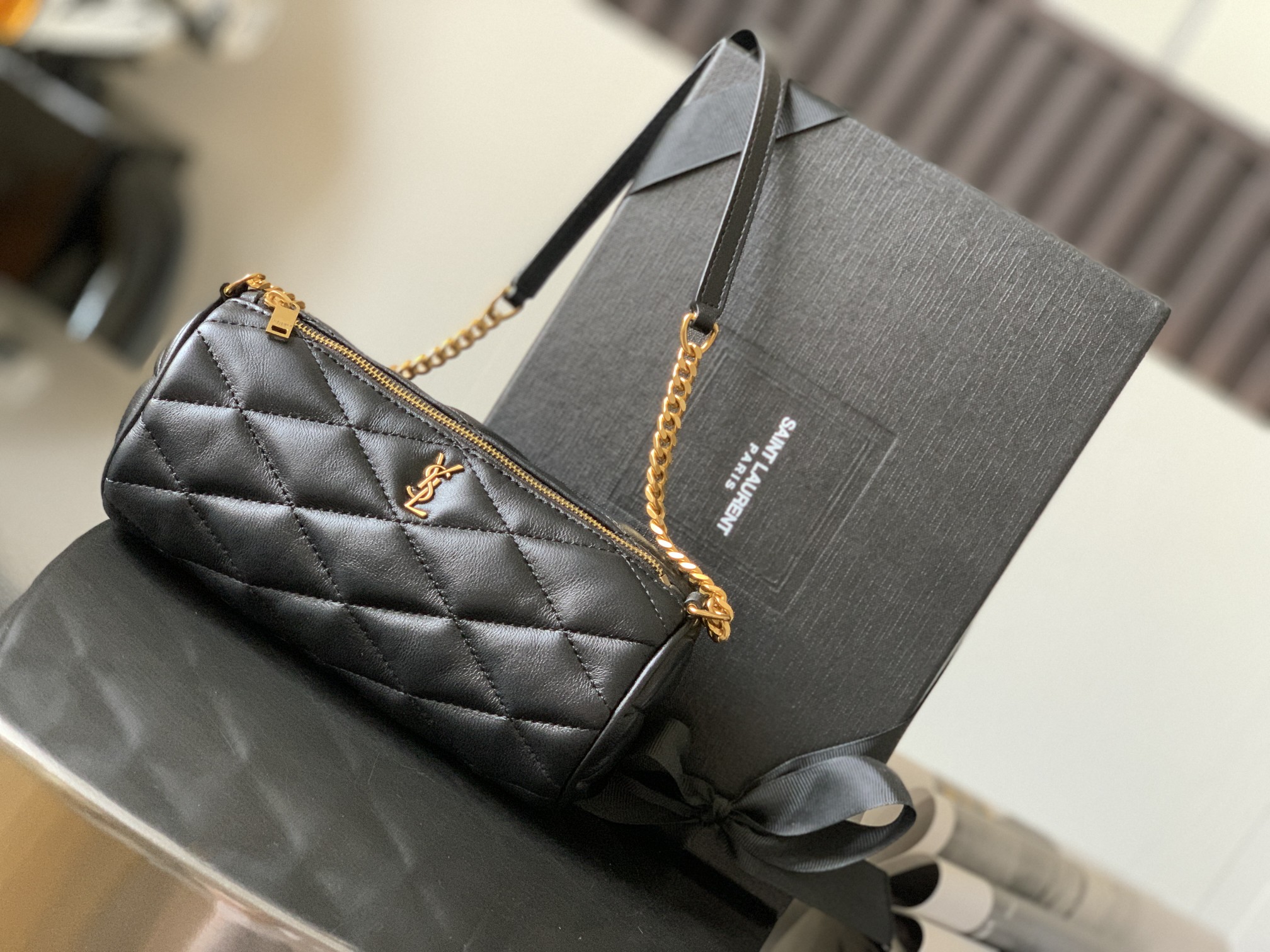 YSL Tube Sade Bag-20*10*10CM