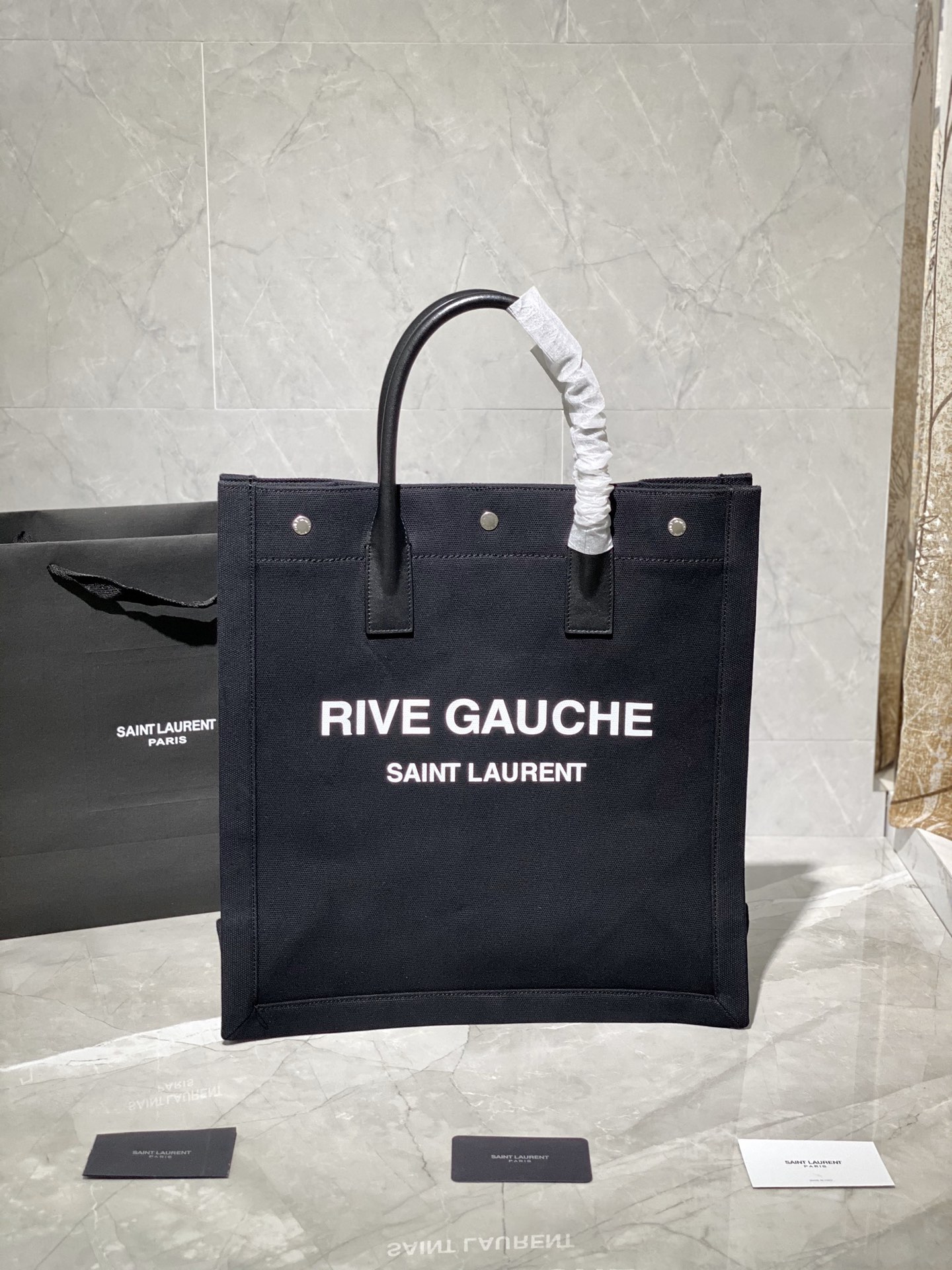 YSL Rive Gauche Tote Bag-37.5*38*17CM