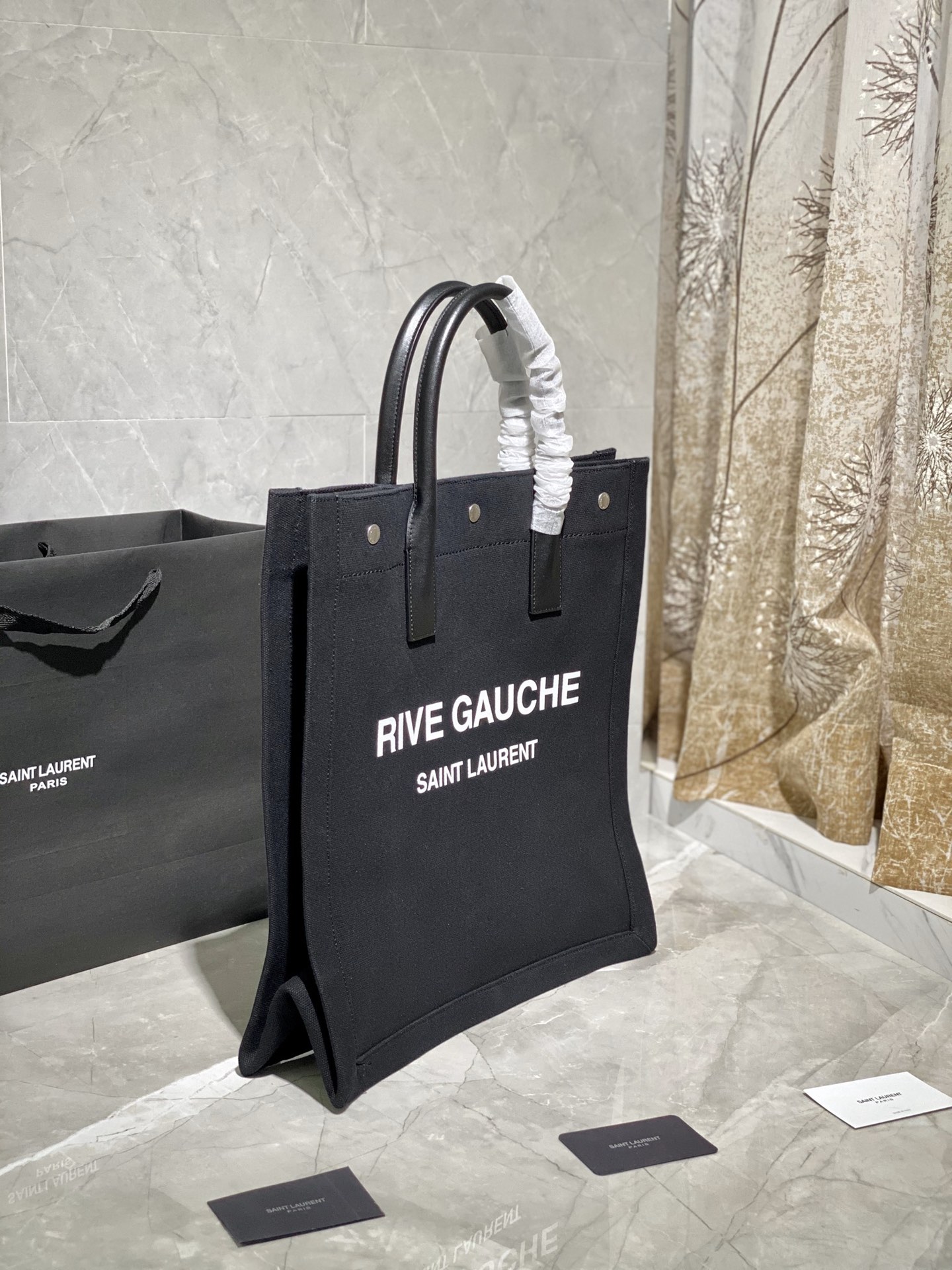 YSL Rive Gauche Tote Bag-37.5*38*17CM