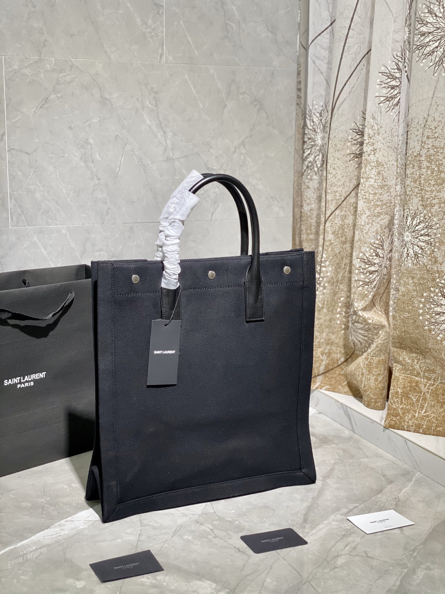 YSL Rive Gauche Tote Bag-37.5*38*17CM