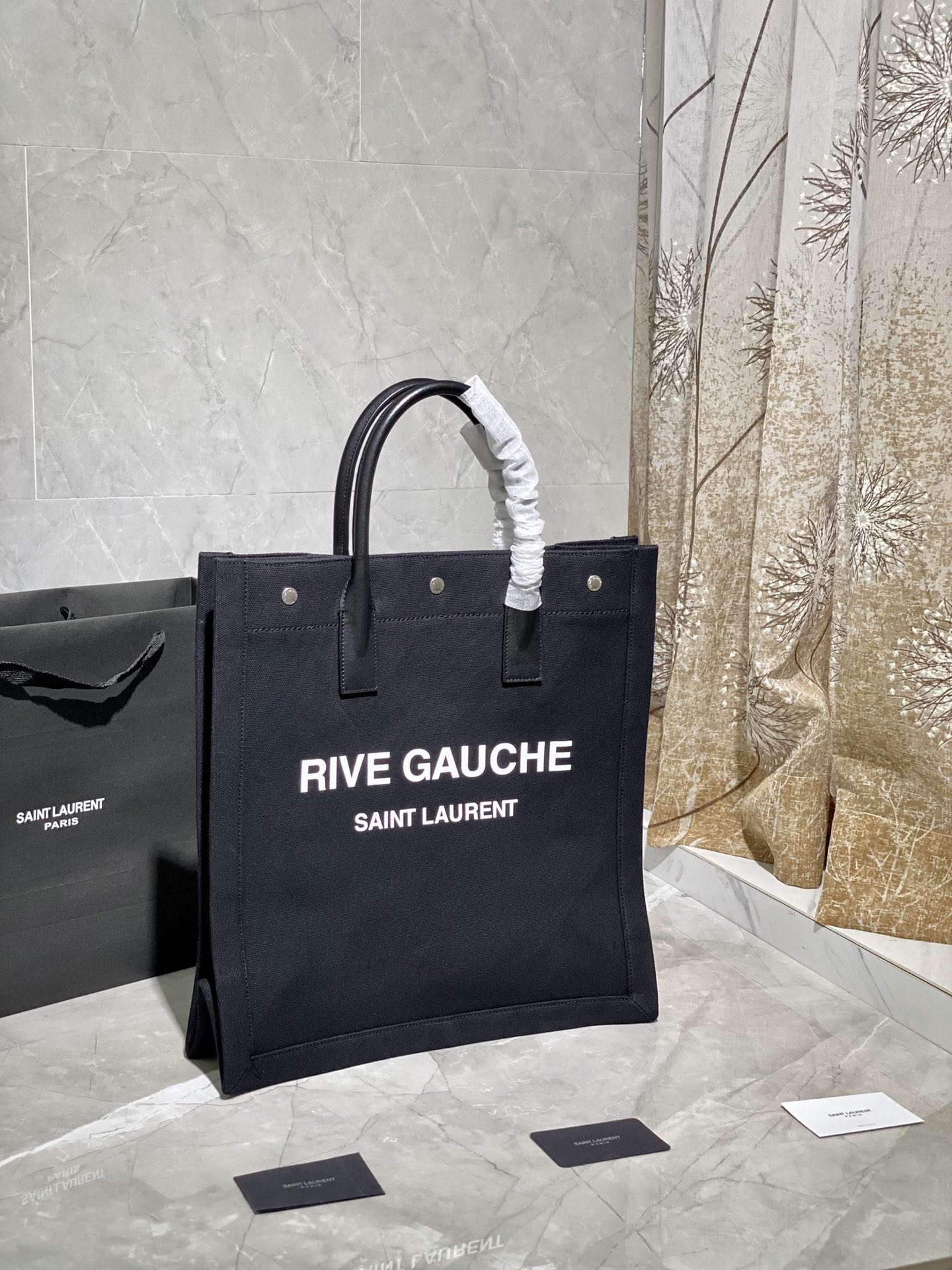 YSL Rive Gauche Tote Bag-37.5*38*17CM