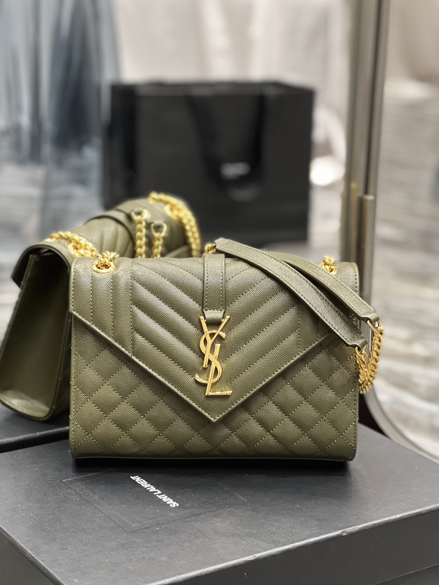 YSL Envelope Bag