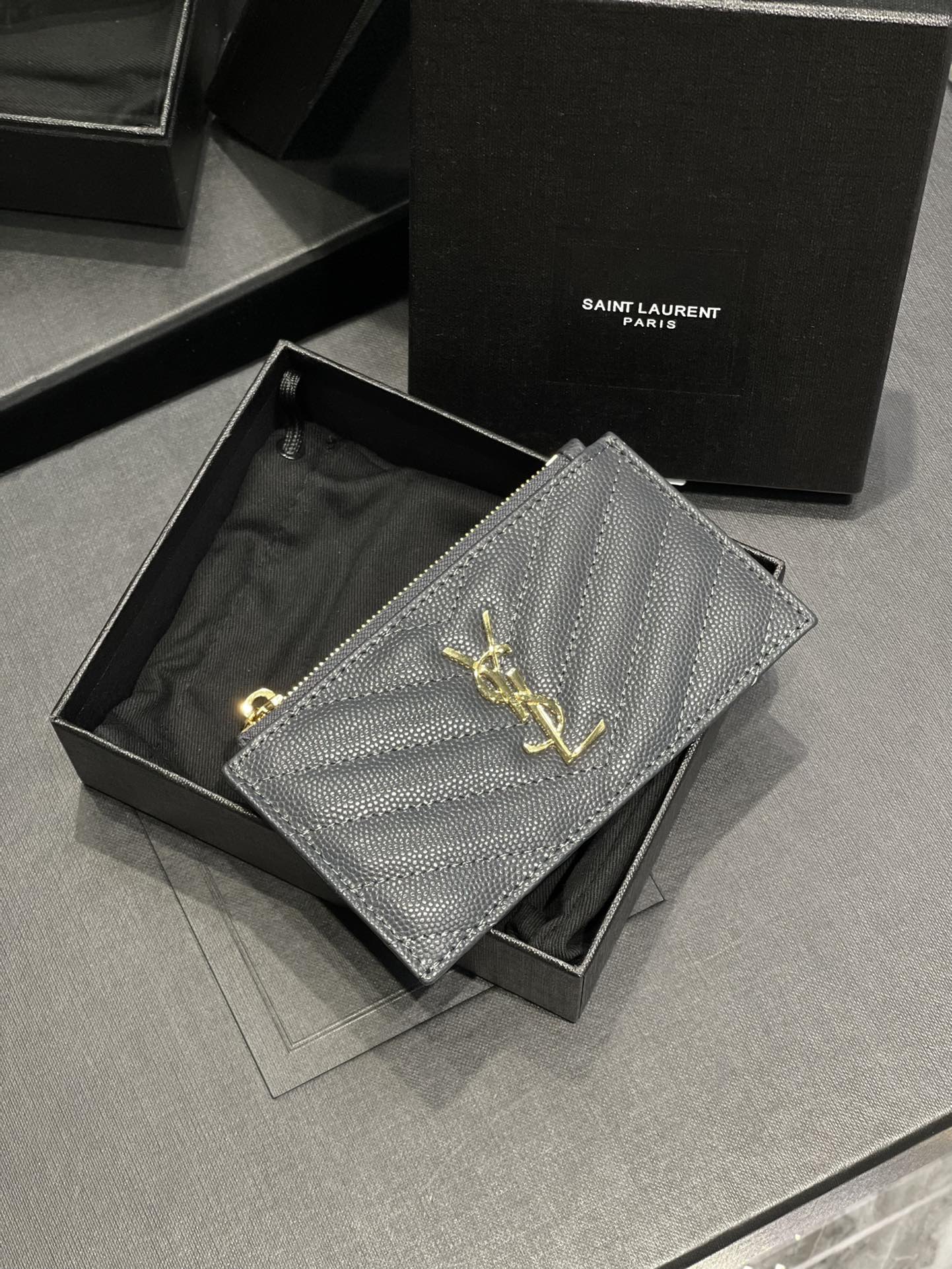 YSL Fragmets Wallet-13x8x2CM