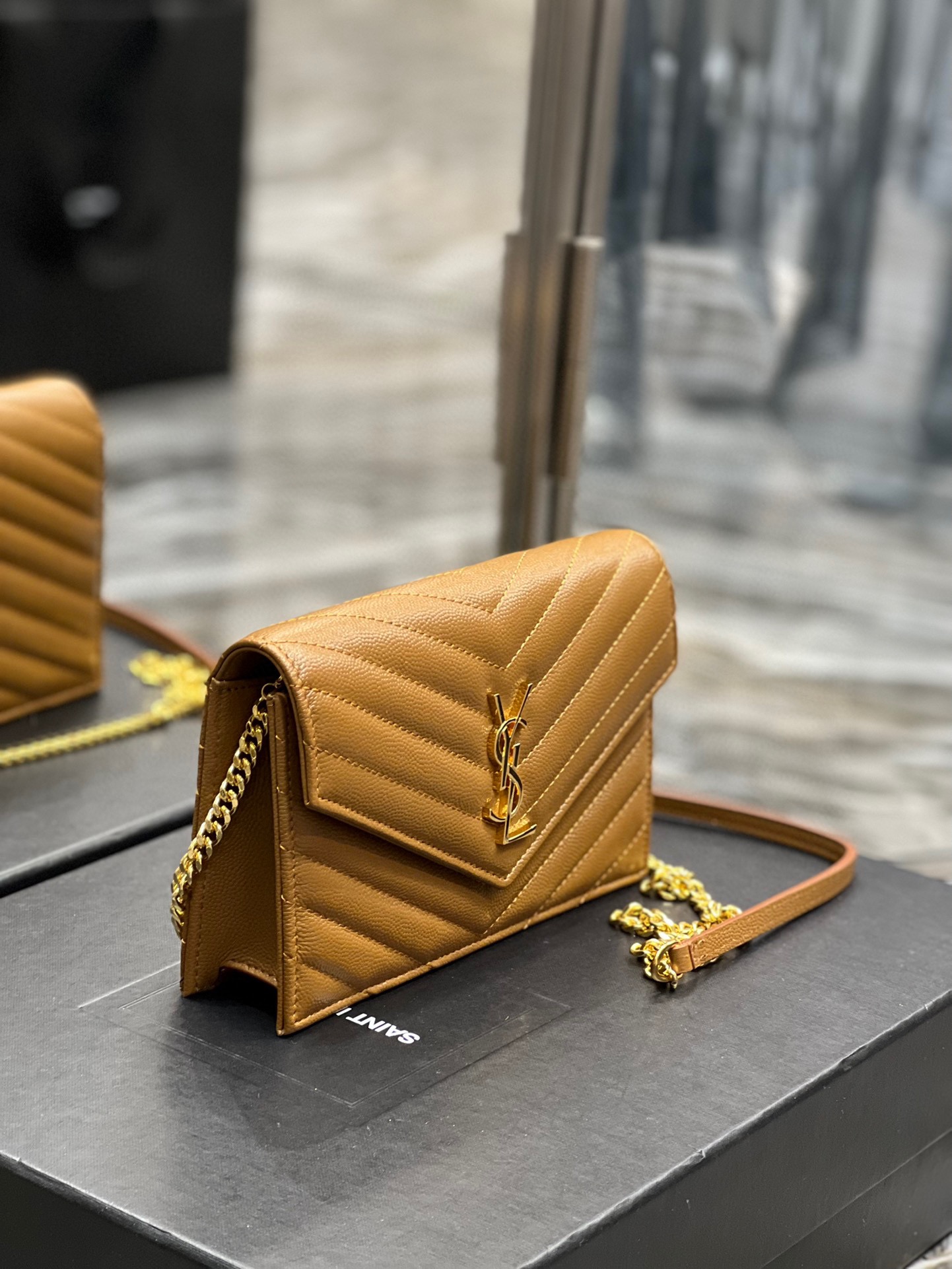 YSL Wallet On Chain-19x11.5x4CM