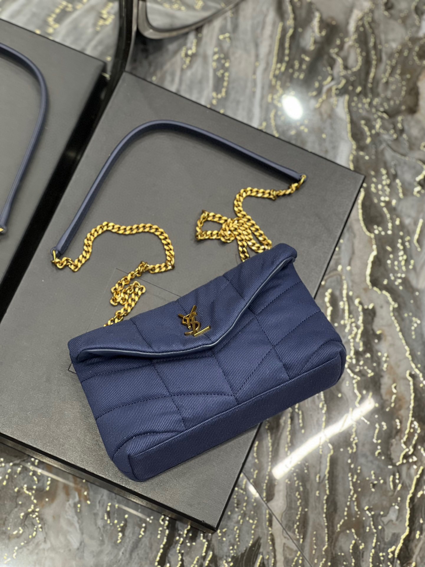 YSL Large Loulou Puffer-23×15.5×5.8cCM