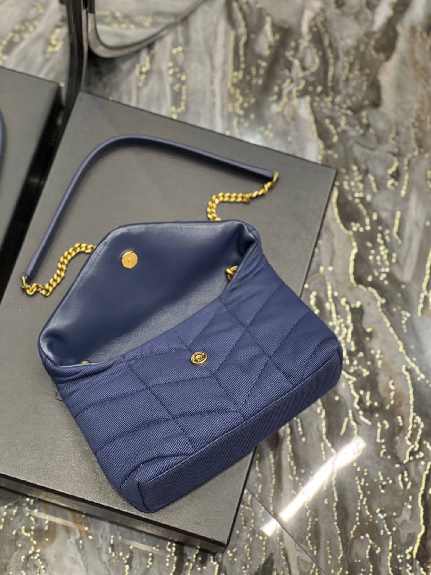 YSL Large Loulou Puffer-23×15.5×5.8cCM