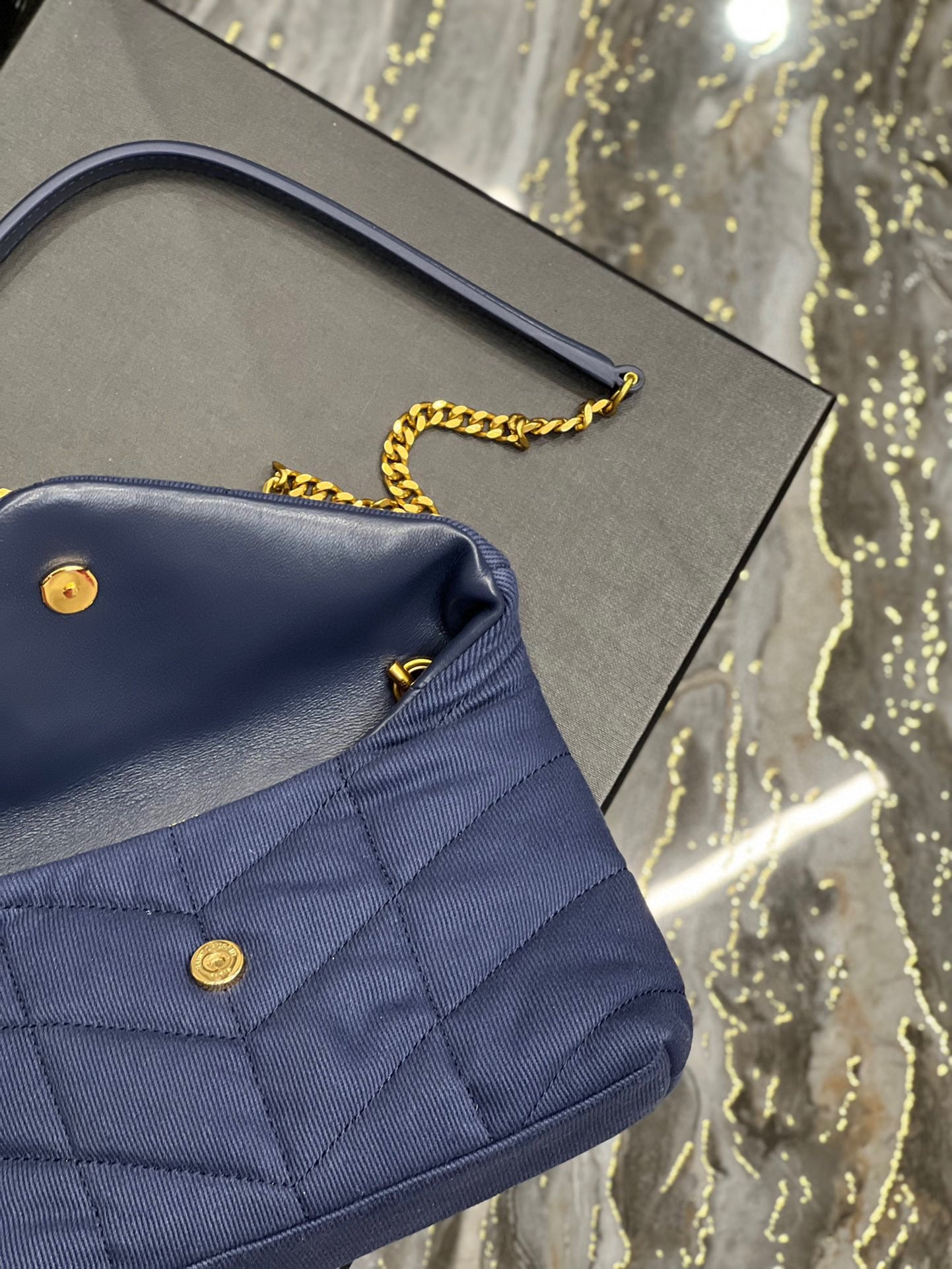 YSL Large Loulou Puffer-23×15.5×5.8cCM