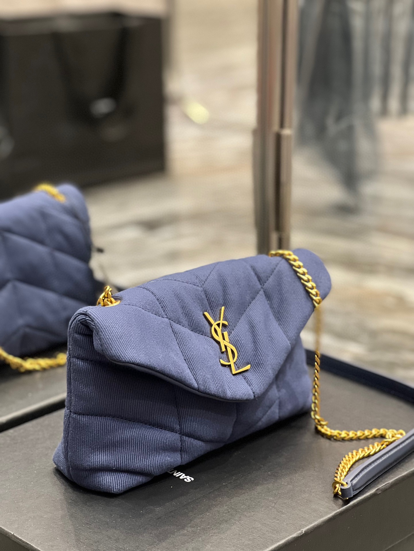 YSL Large Loulou Puffer-23×15.5×5.8cCM