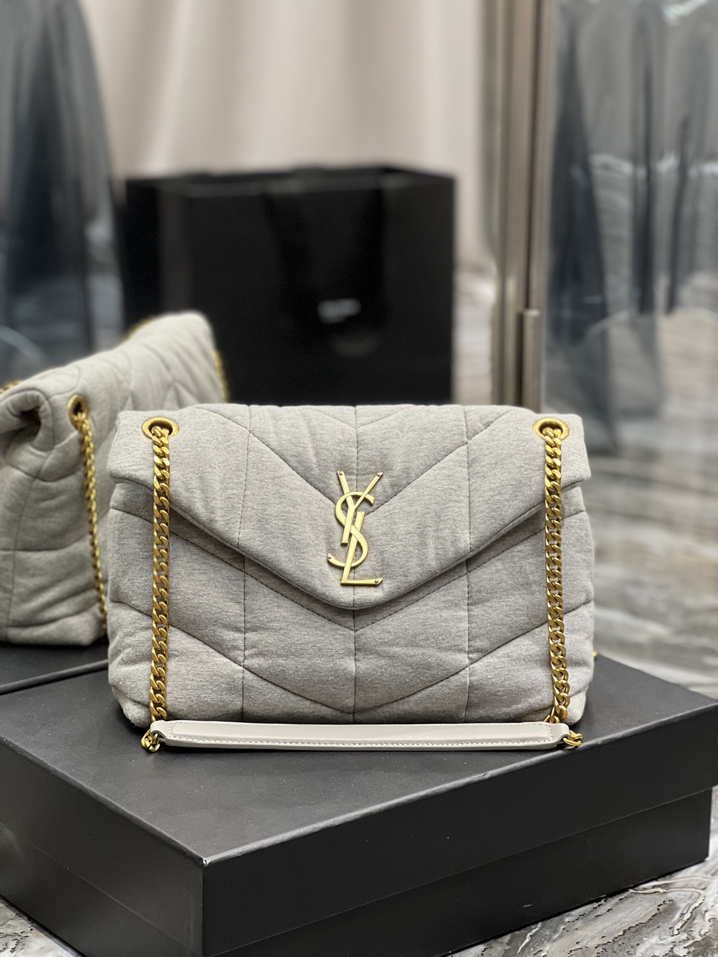 YSL Large Loulou Puffer-29*17*11CM