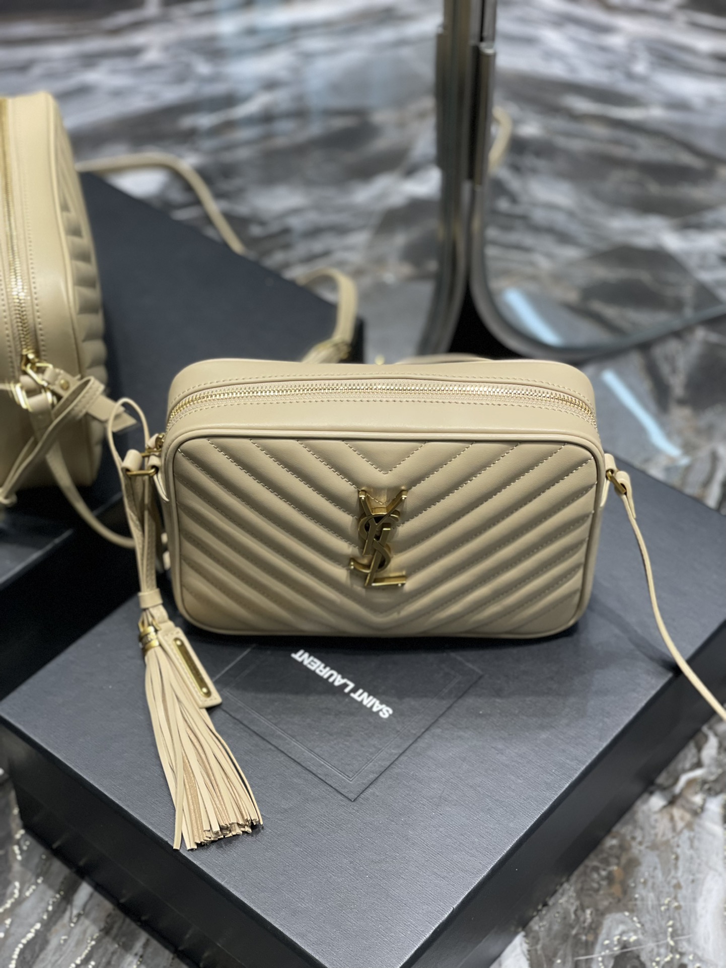 YSL Lou Camera Bag-‎23*16*6CM