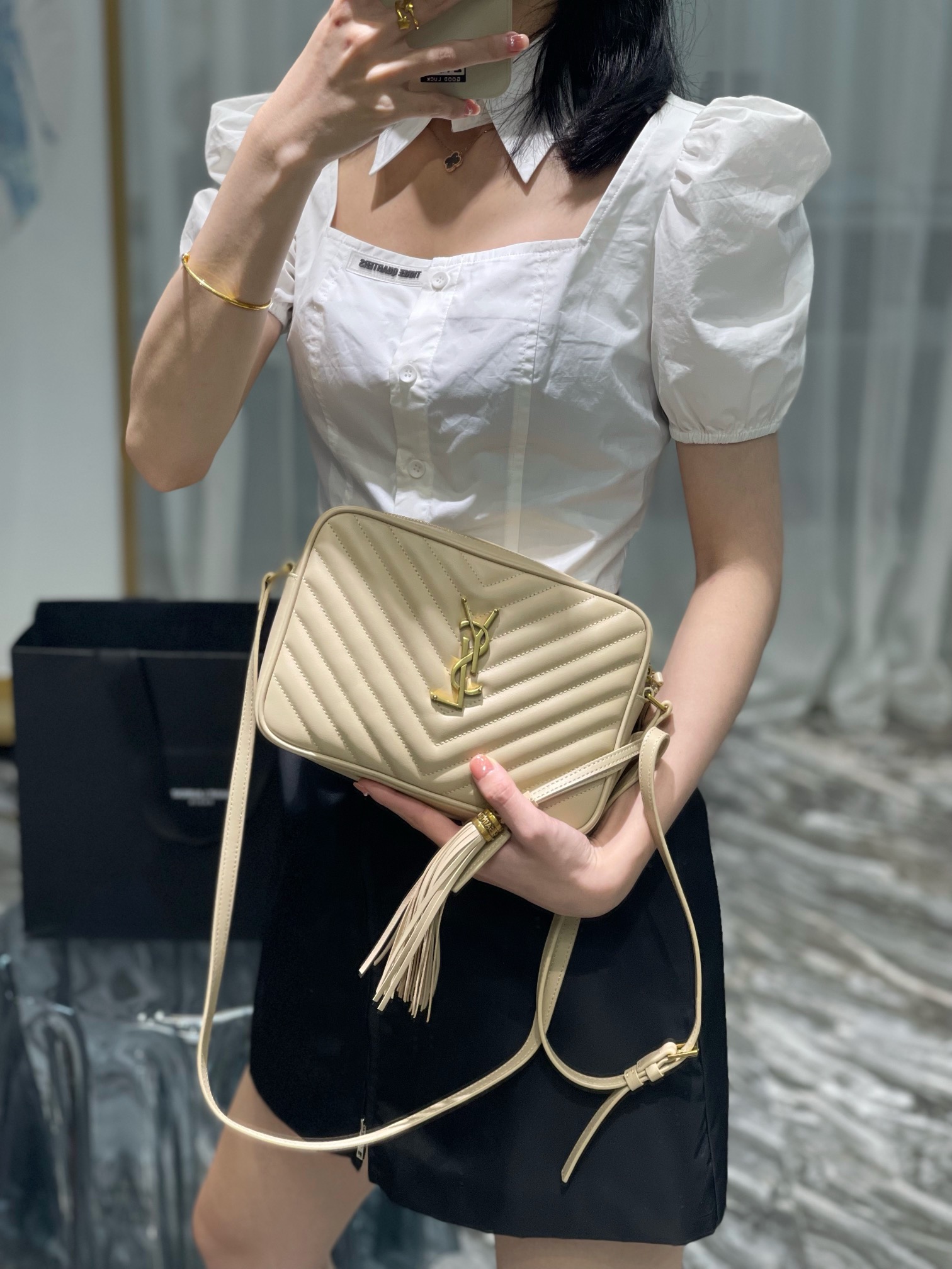 YSL Lou Camera Bag-‎23*16*6CM