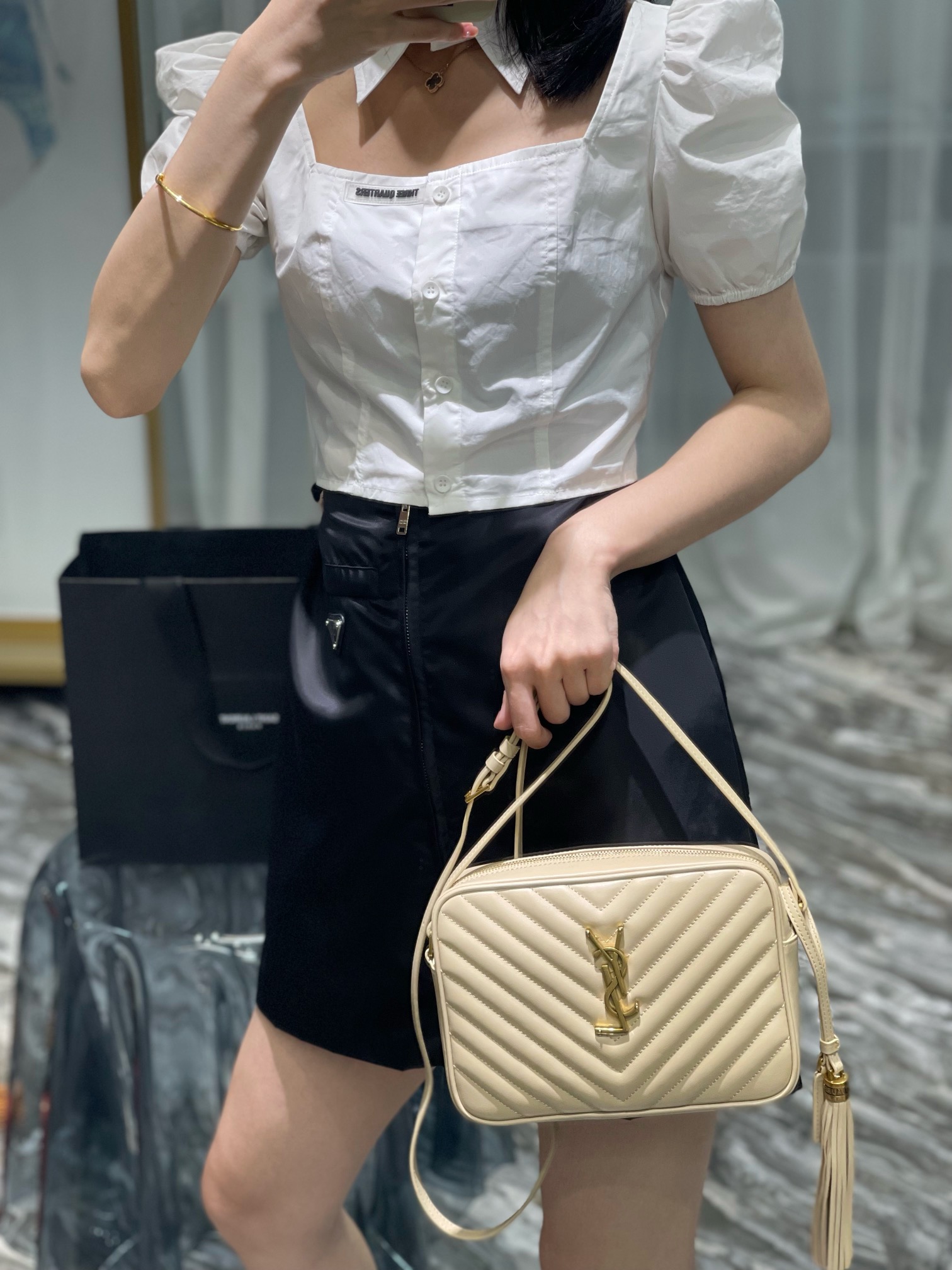 YSL Lou Camera Bag-‎23*16*6CM