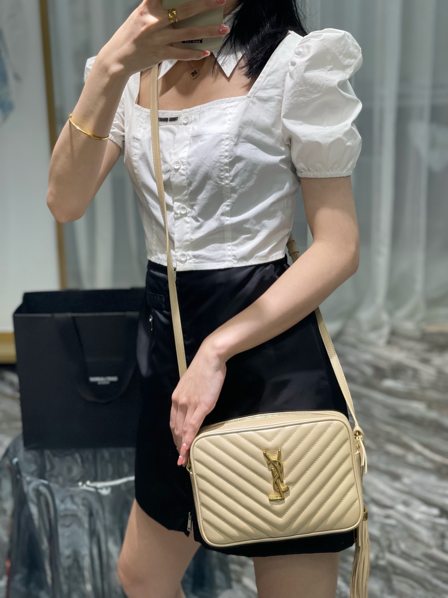 YSL Lou Camera Bag-‎23*16*6CM