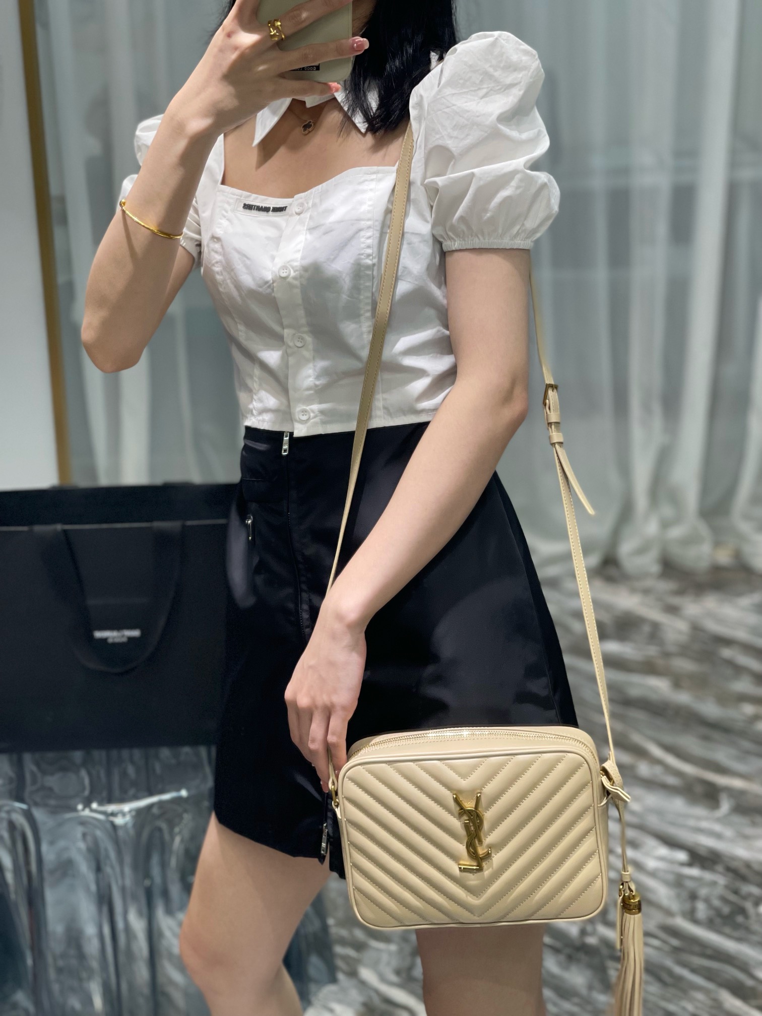 YSL Lou Camera Bag-‎23*16*6CM