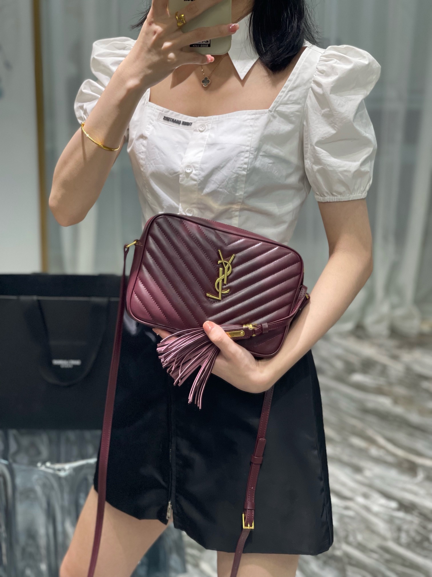 YSL Lou Camera Bag-‎23*16*6CM