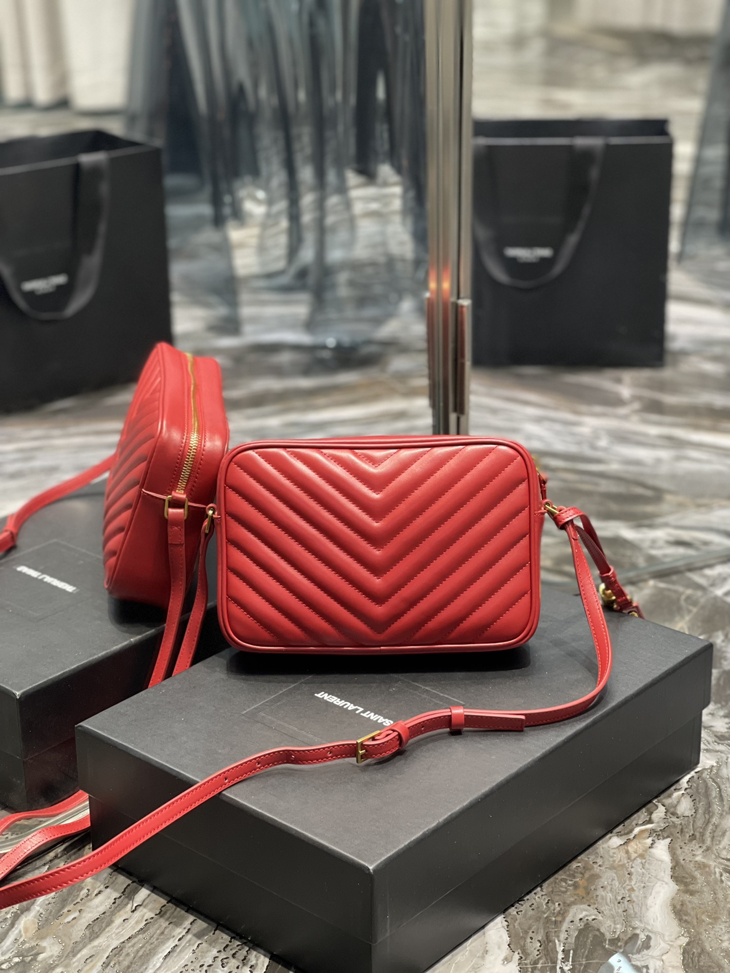 YSL Lou Camera Bag-‎23*16*6CM