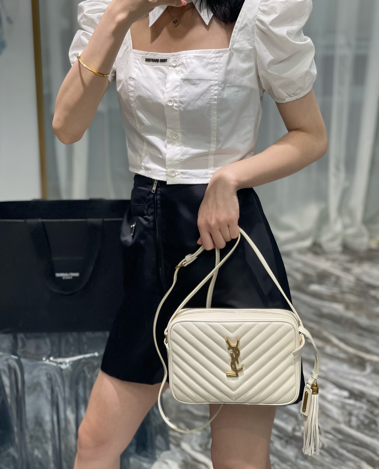 YSL Lou Camera Bag-‎23*16*6CM