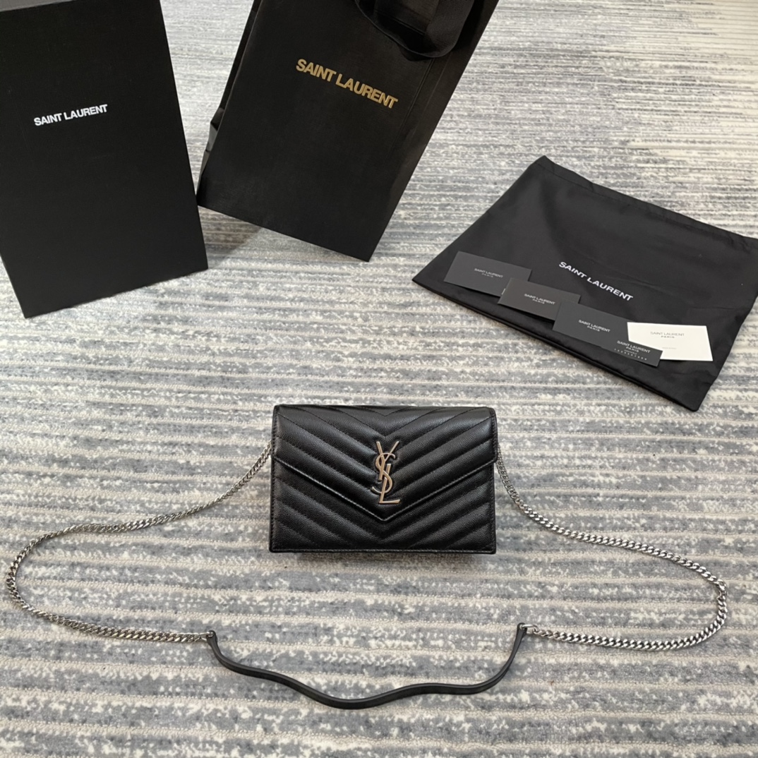 YSL Woc Chain Bag-19x11.5x4CM