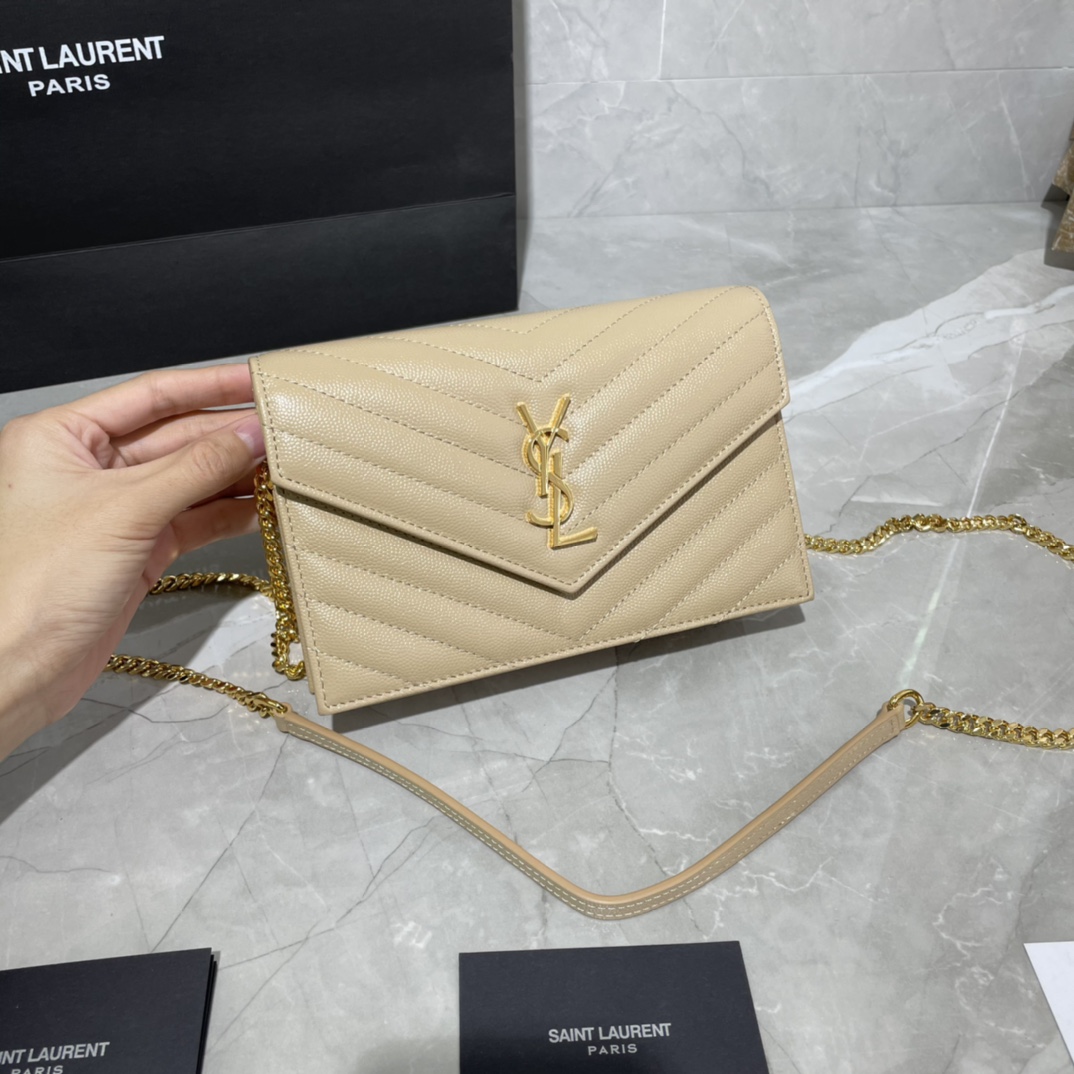 YSL Woc Chain Bag-19x11.5x4CM