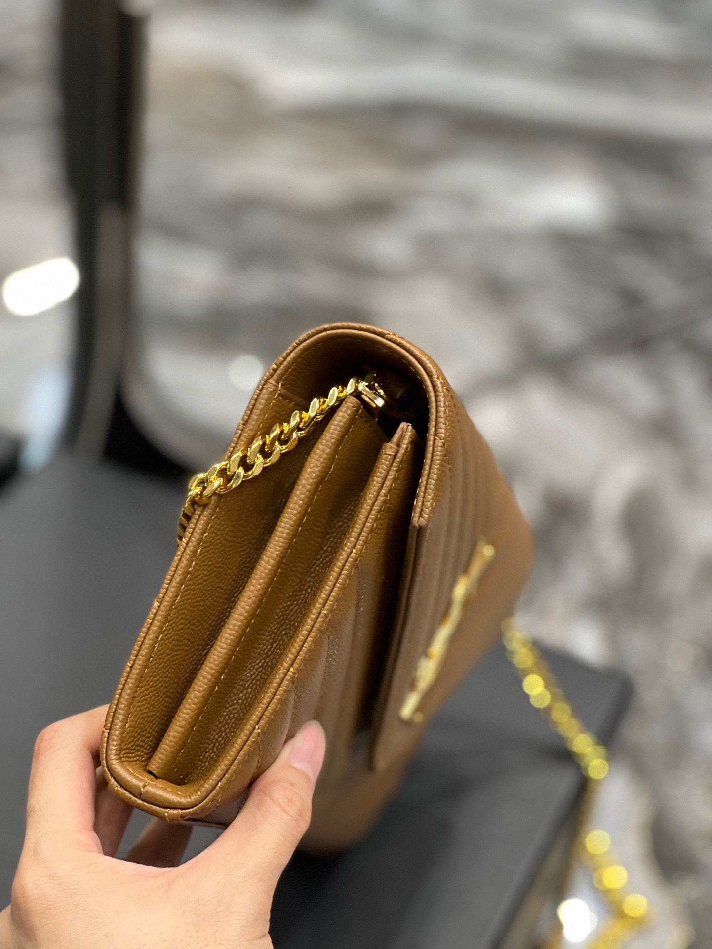 YSL Woc Chain Bag-22.5x14x4CM