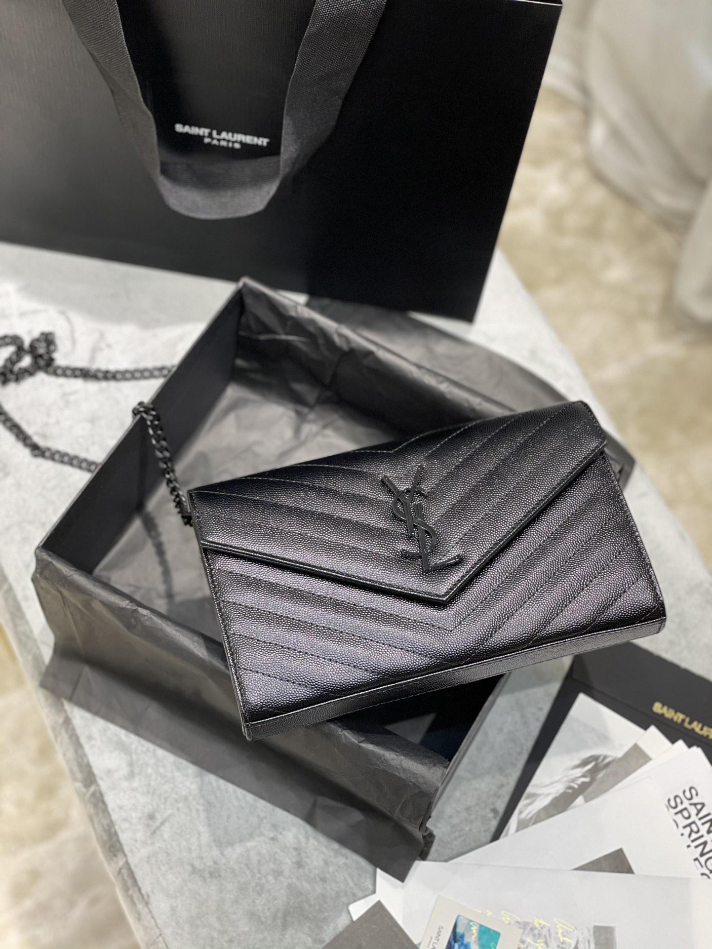 YSL Woc Chain Bag-22.5x14x4CM