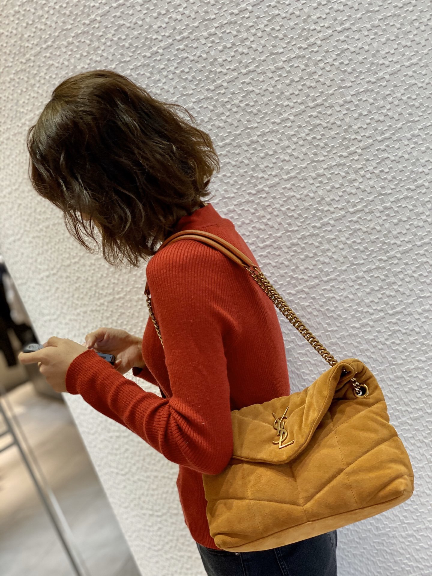 YSL Large Loulou Puffer-35*23*13.5CM