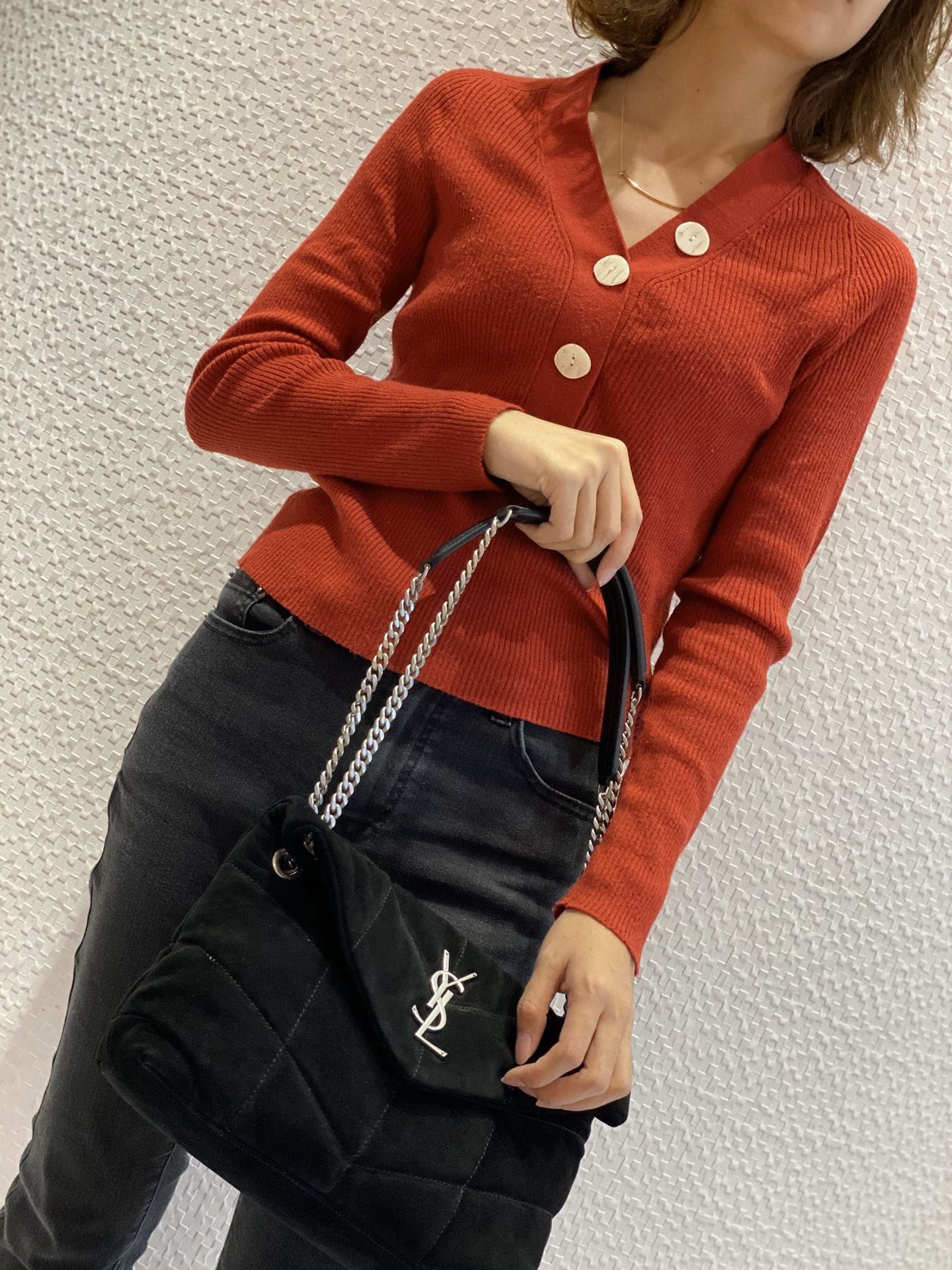 YSL Large Loulou Puffer-35*23*13.5CM