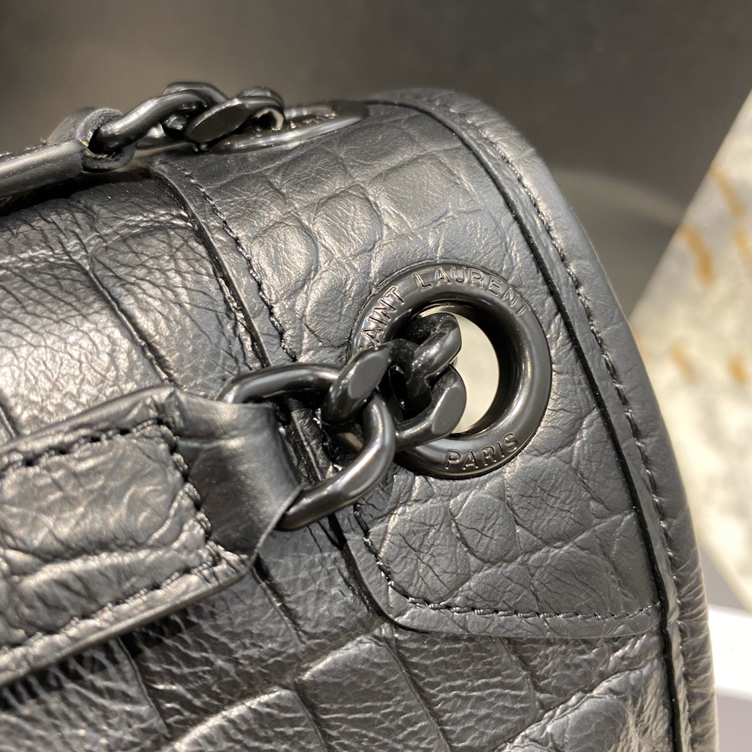 YSL Niki Lambskin Leather-22x16.5x7.5&28x20.5x8.5CM